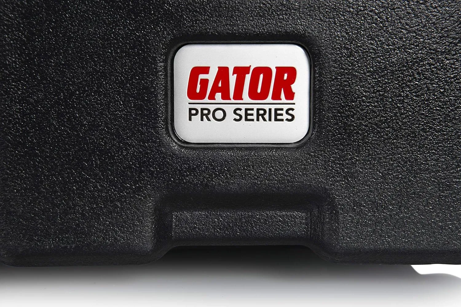 Gator Cases Pro Series 4U Rolling Rack Case with 19" Depth, Tow Handle & Recessed Wheels; Roto Molded Made in USA (G-PROR-4U-19)
