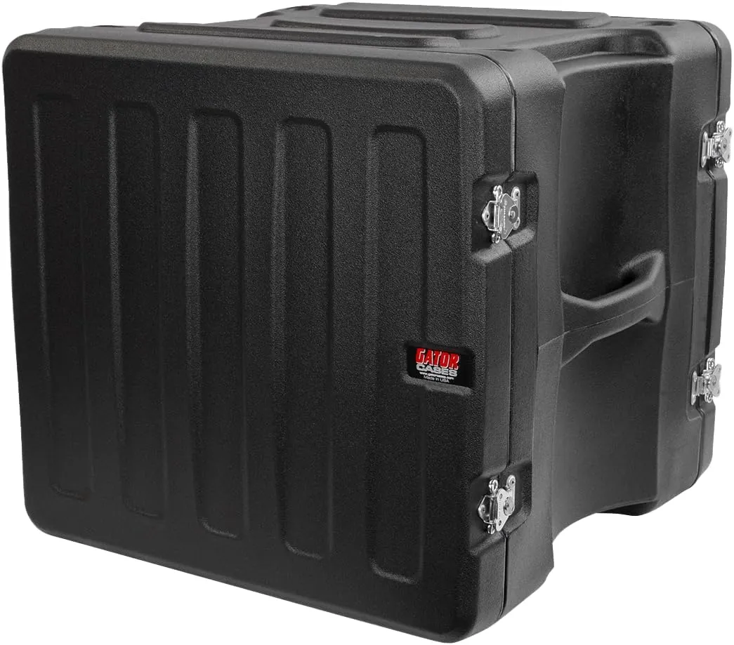 Gator Cases Pro Series Rotationally Molded 10U Rack Case with Standard 19" Depth; Made in USA (G-PRO-10U-19)
