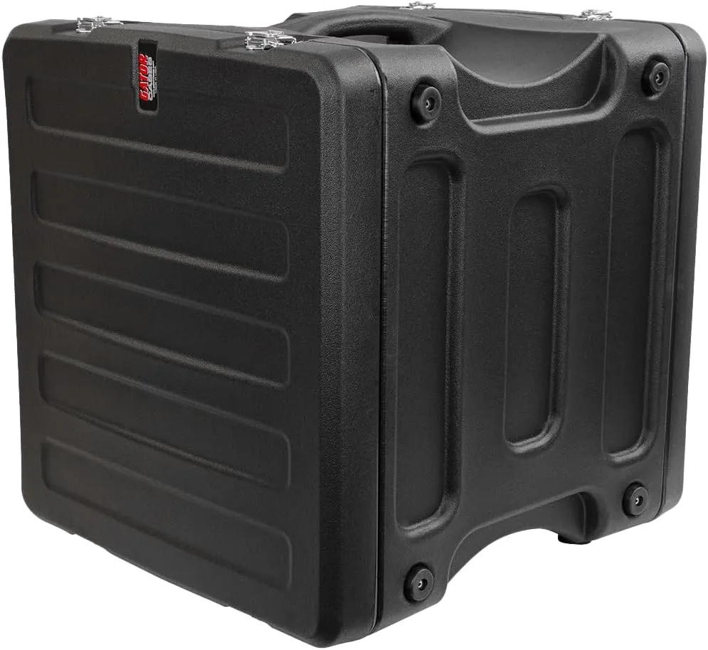 Gator Cases Pro Series Rotationally Molded 10U Rack Case with Standard 19" Depth; Made in USA (G-PRO-10U-19)