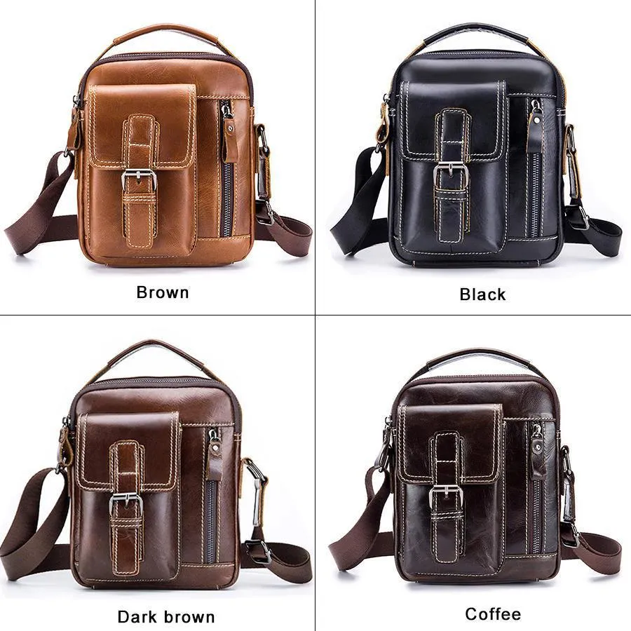 Genuine Leather Shoulder Bag