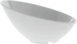 G.E.T. San Michele Cascading 60 oz Round White Melamine Bowl - 12" Dia x 6 1/4" H