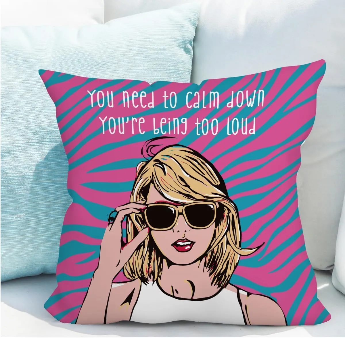 gfuhlre Music Merch Pillow Covers Music Gifts Country Concert Merchandise Throw Pillow Covers Funny Pillow Cases Cushion Covers Album Inspired Gift for Music Fans Friend Room Car Sofa Bed Decorations