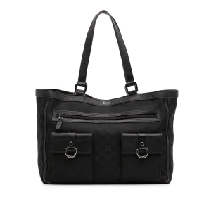 GG Canvas Abbey D Ring Pocket Tote