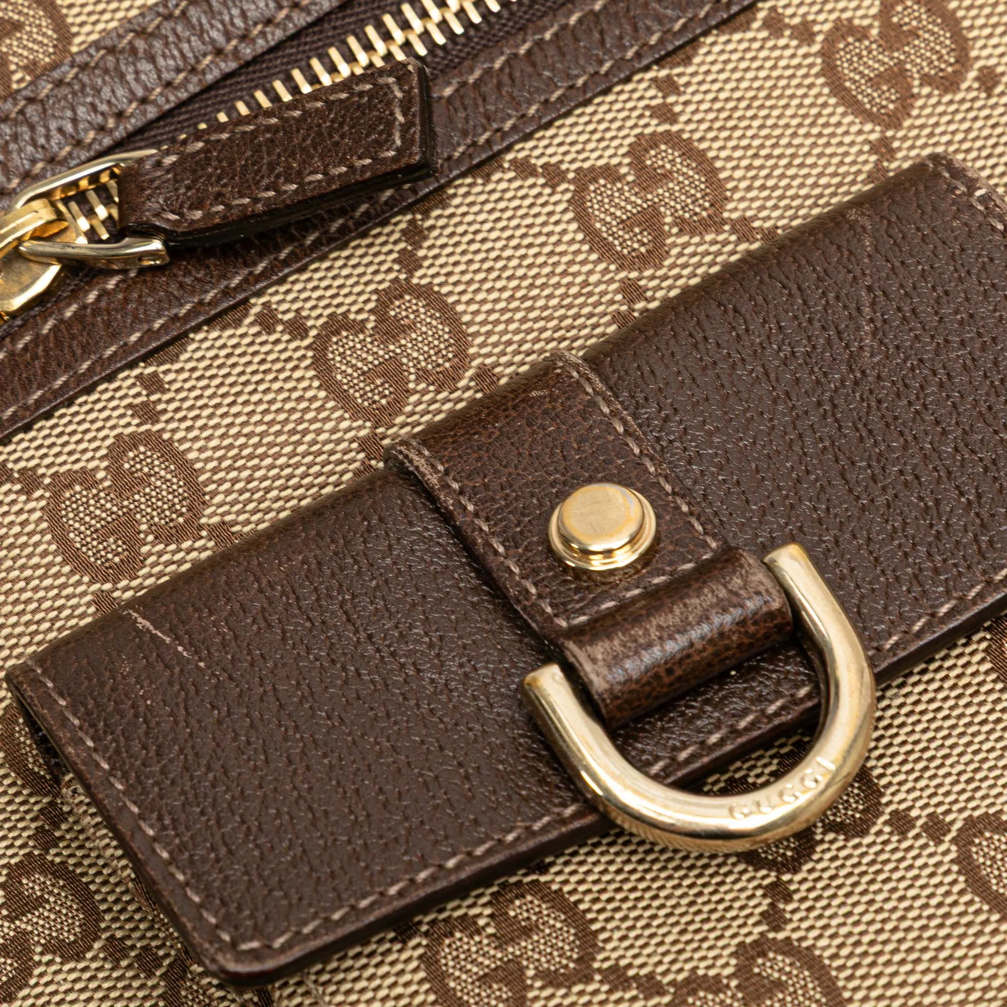 GG Canvas Abbey D Ring Pocket Tote