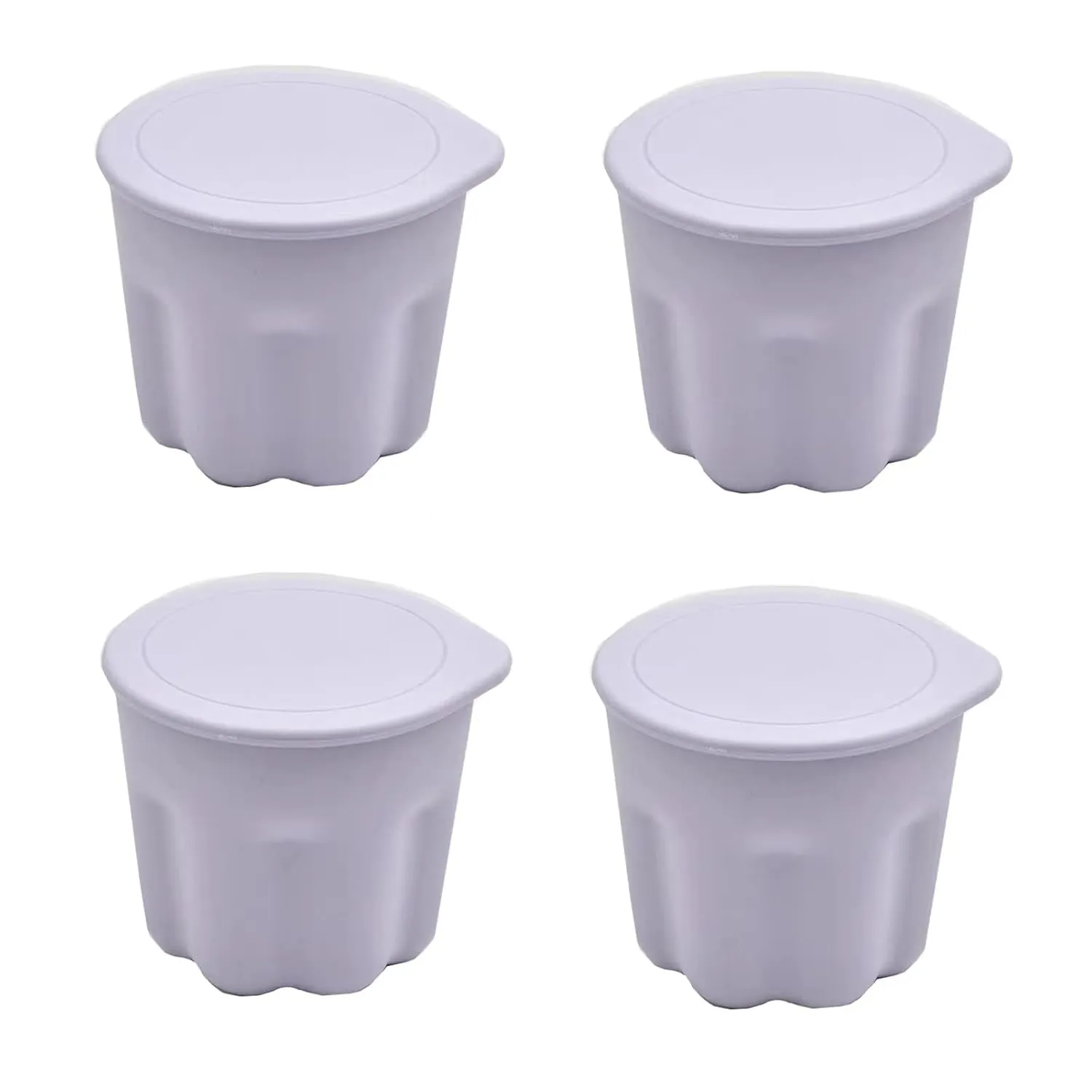 GOLDEN STRAWBERRY 4 PCS Plastic 3 in 1 Multifunctional Brush Cleaning Cup Brush Cleaning Mat Brush Drying Holder Brush Cleaning Bowl Portable Travel Brush Scrubber Mat Cleaning Tool Gift