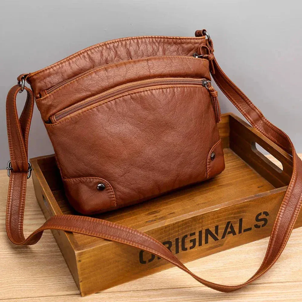 Grace’s Retro Charm | Soft Anti-Theft Messenger Bag (BUY 1 GET 1 FREE)
