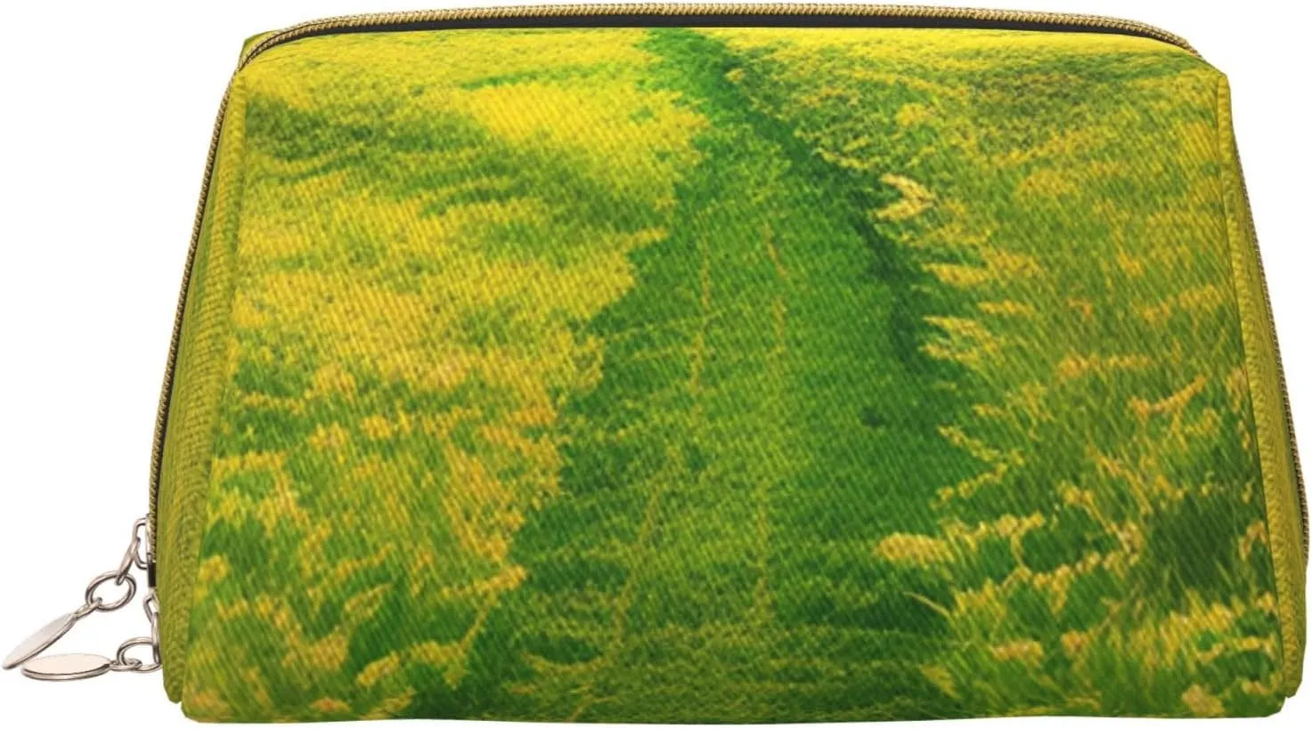 Grassland Paths Portable Cosmetic Bag, *Travel Cosmetic Bag, Unisex, Zipper Closure, Suitable For Daily Use