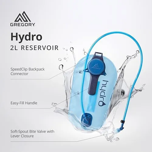 Gregory Hydro 2L Day Hiking/Hydration Water Reservoir