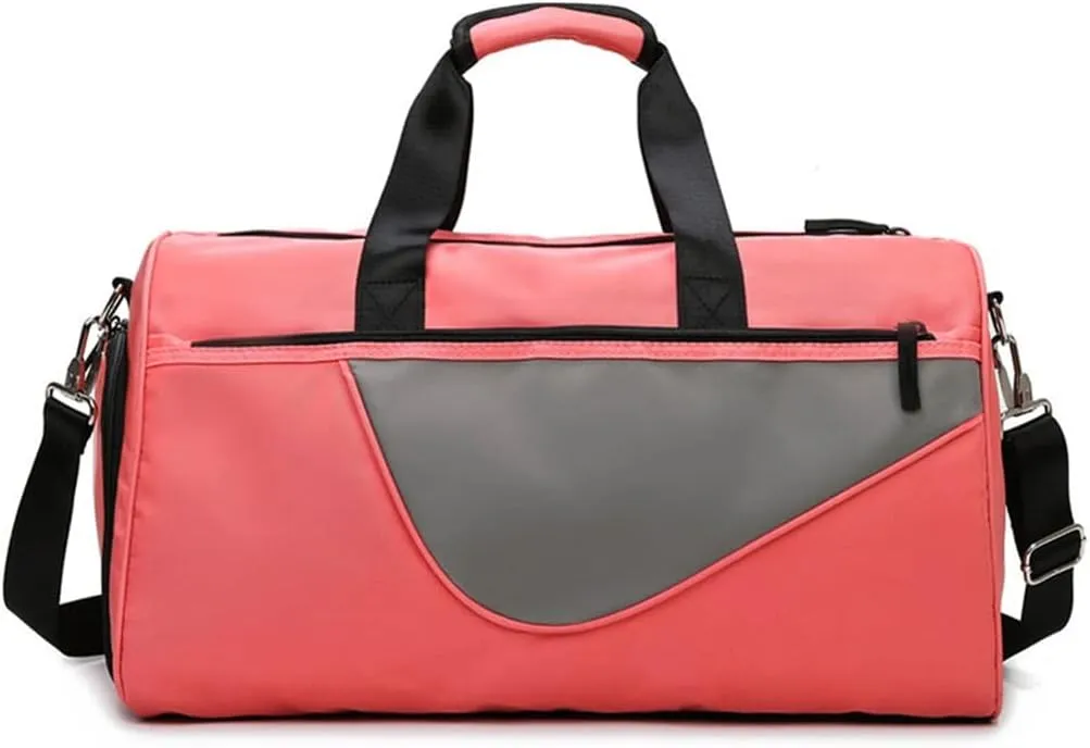 Gym Bag Fitness Bag Ladies Men's Travel Shoes Storage Sports Outdoor Gym Bag Yoga Bag(black-JoJo's Bizarre Adventure1,42x21x23 cm)
