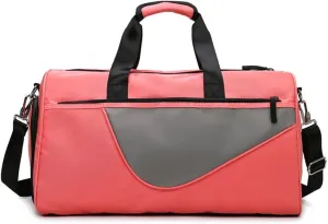 Gym Bag Fitness Bag Ladies Men's Travel Shoes Storage Sports Outdoor Gym Bag Yoga Bag(black-JoJo's Bizarre Adventure1,42x21x23 cm)