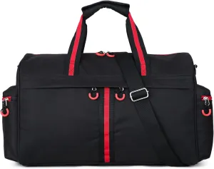 Gym Bag for Women and Men 35L Small Travel Bag for Sports, Gyms and Weekend Getaway with Wet Clothes Compartments Mini Heavy Duty Duffel Bag