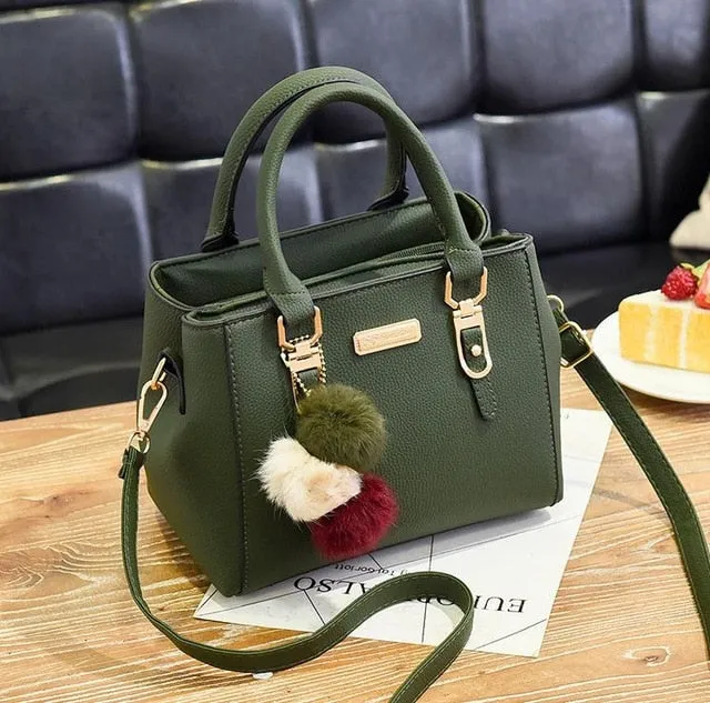 Handbag Oversized savings Bags Bag Luxury Trackable Bags Ladies Bag Hand  Bolso Leather Shoulder Female Hand  Hairball Messenger Women Bags Women Vintage