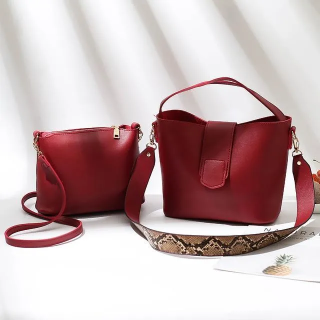 Handbags Leather Shoulder Bags Female