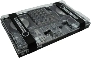 Harmony Audio Cases HC-DC2 Protective DJ Gear Saver Polycarbonate Hard Plastic Dust Cover Case Compatible with Native Instruments Kontrol S4 Mk3 Controller Deck (Includes Stretch Bands)