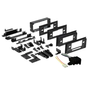 Harmony Audio Compatible with Oldsmobile Cutlass Ciera 1988 1889 1990 1991 1992 1993 1994 1995 1996 Single DIN Stereo Harness Radio Dash Kit