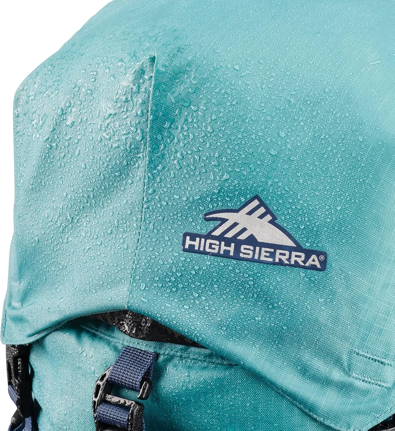 High Sierra Pathway 2.0 Backpack with Hydration Storage Sleeve, for Hiking, Biking, Camping, Traveling, Arctic Blue, 60L