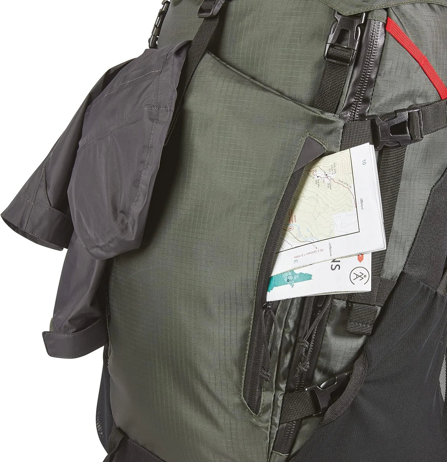 High Sierra Vacation, Forest Green/Black, Large