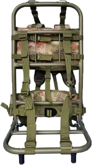 Hiking/Hunting Backpack Frame, Aluminum External Frame Backpack, Lightweight & Foldable 28.7 x 14.6 x 9.8 inche (CAMO)