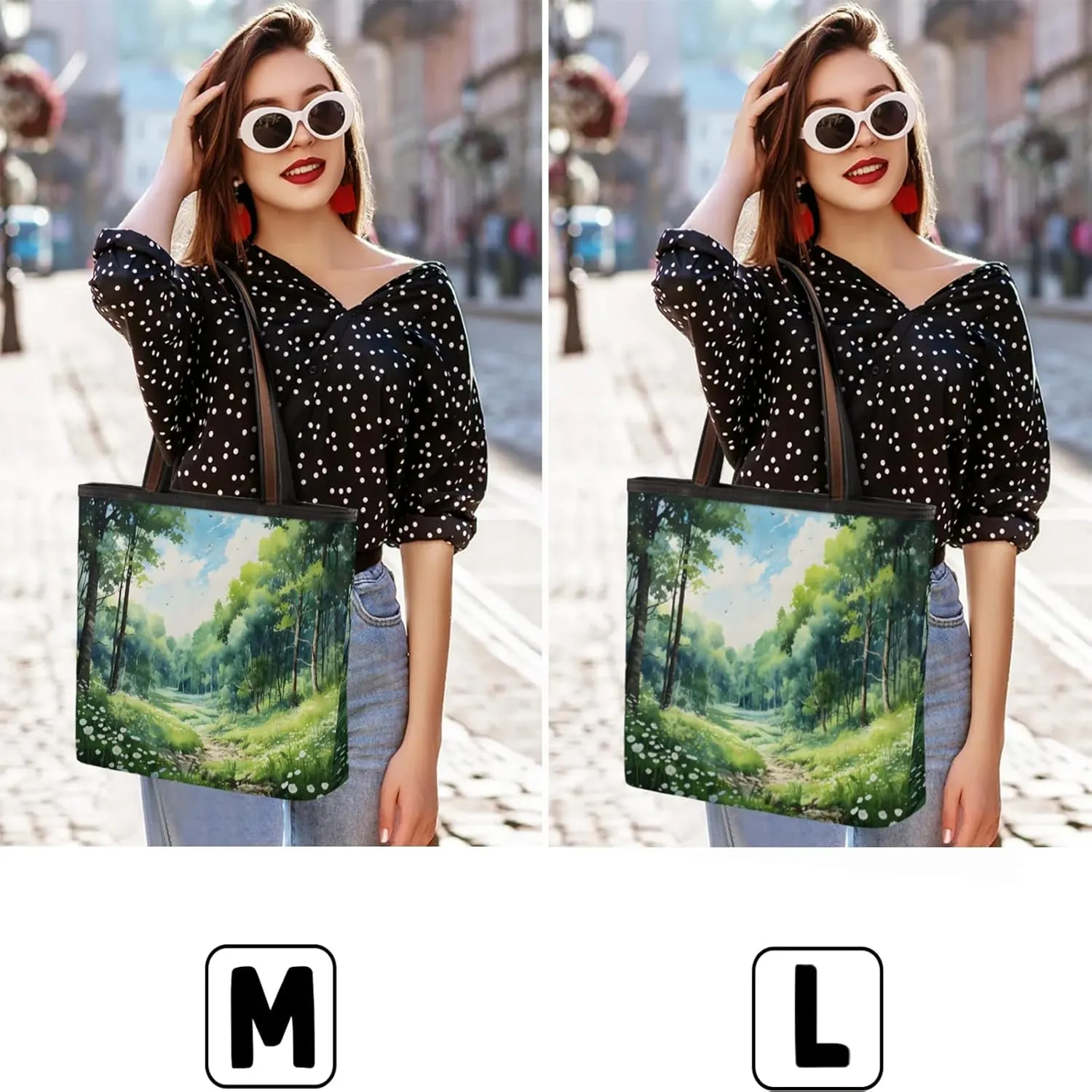 Hills Forest Grassland Tote Bag for Women Womens Handbags Tote Bag for Work Shopping Travel Beach