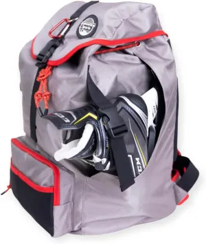 Hockey, Ice Skate, Roller Blade, Multi Sport Backpack with Large Storage Backpack Adjustable with Waist Straps, Outdoors Travel Hiking Bag, Sport Equipment