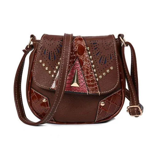 Hollow Out Vintage Smooth transaction Bag Women Shoulder Fully customizable