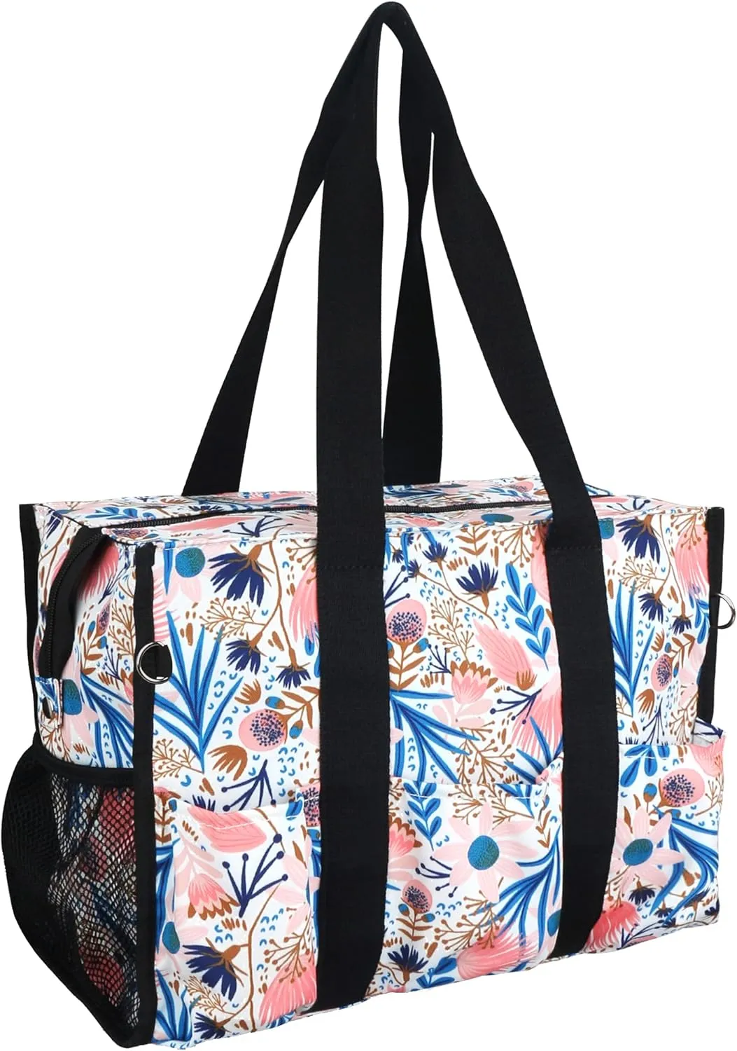 HoogaLife Nurse Bag for Work - Waterproof, Lightweight, Large Portable Bag with 14 Internal Pockets