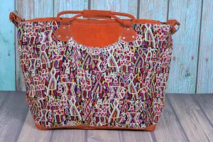 Huipil weekender bag XL carry on