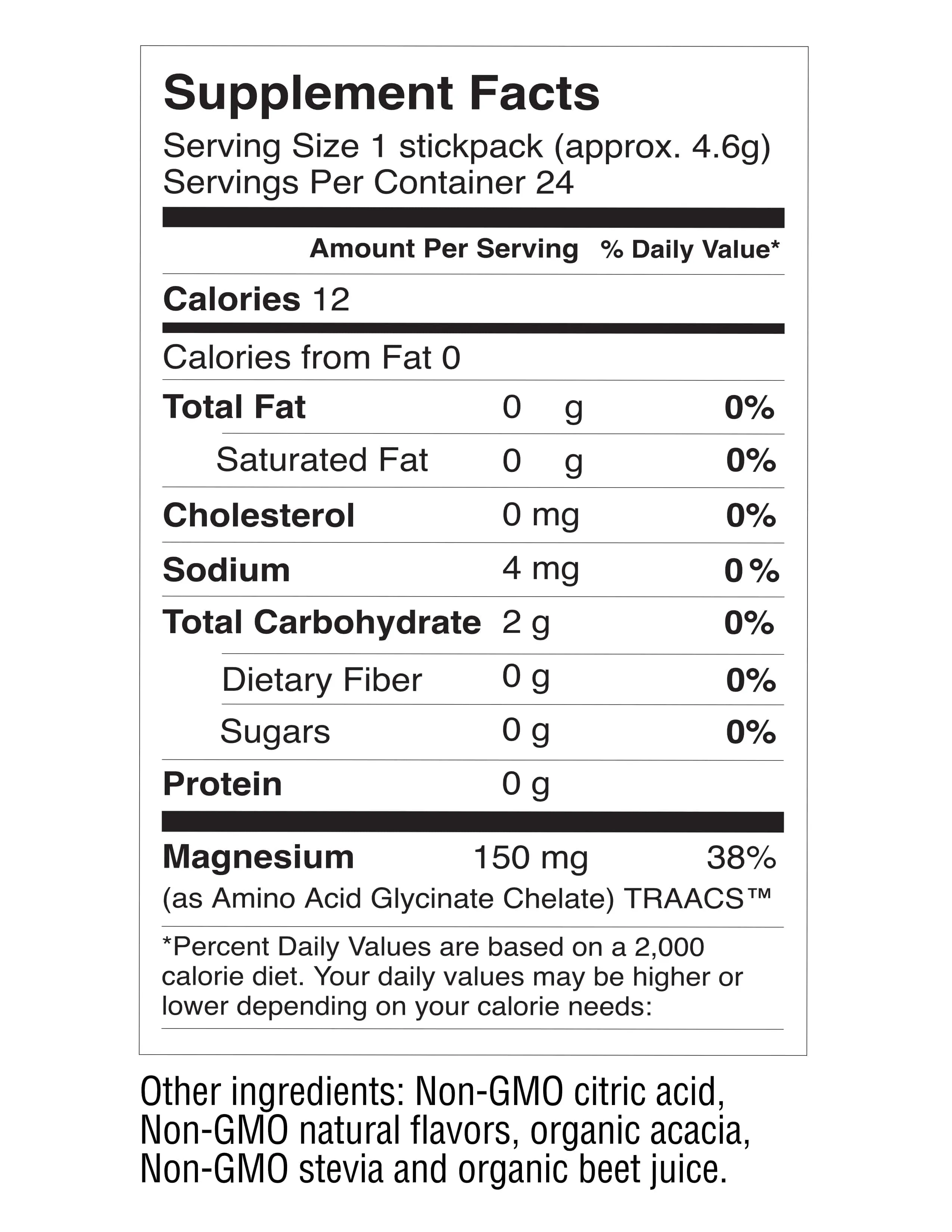 HydraMag® Magnesium Glycinate 2X Sample Pack