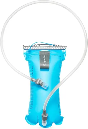 HydraPak Velocity Hydration Reservoir (1.5L or 2L), Slim Profile Water Bladder, Self-Sealing Bite Valve, Leak Proof, Reversible, Dishwasher Safe