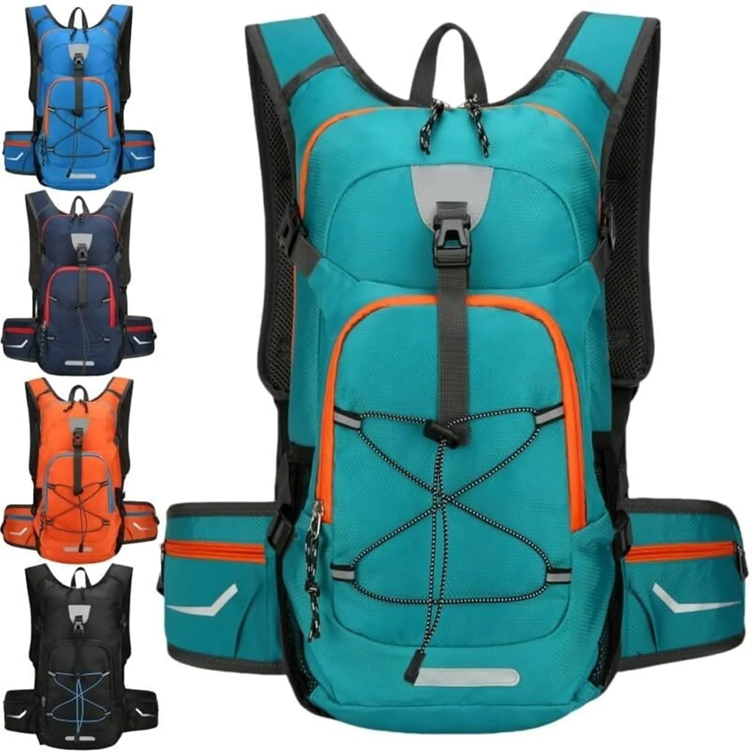 Hydration Backpack Lightweight Running Water Backpack for Cycling, Hiking, Running, Climbing, Camping, Biking