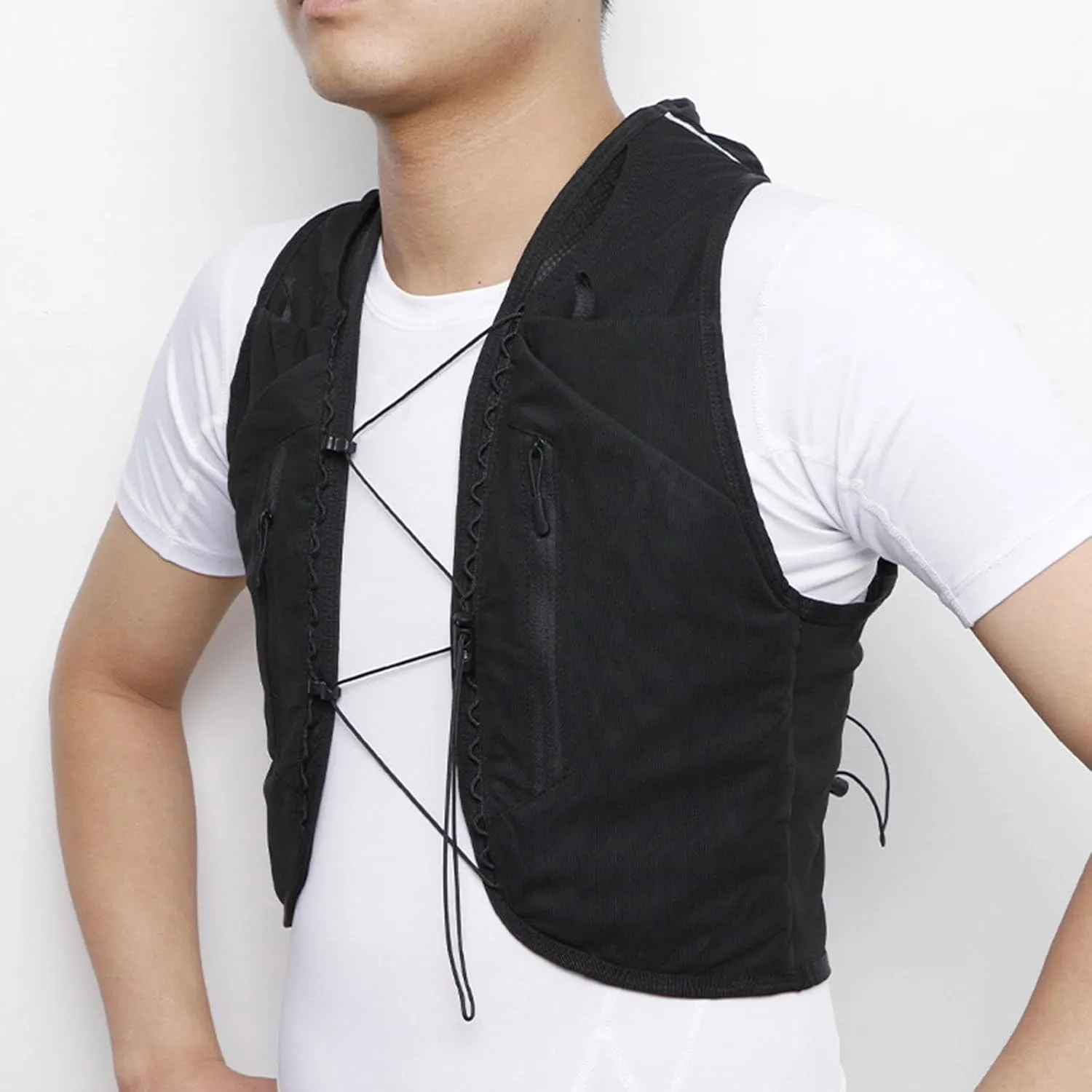 Hydration Vest Backpack Running Vest Daypack Hydration Pack Lightweight Sport Bag for Workout Hiking Camping Jogging Cycling