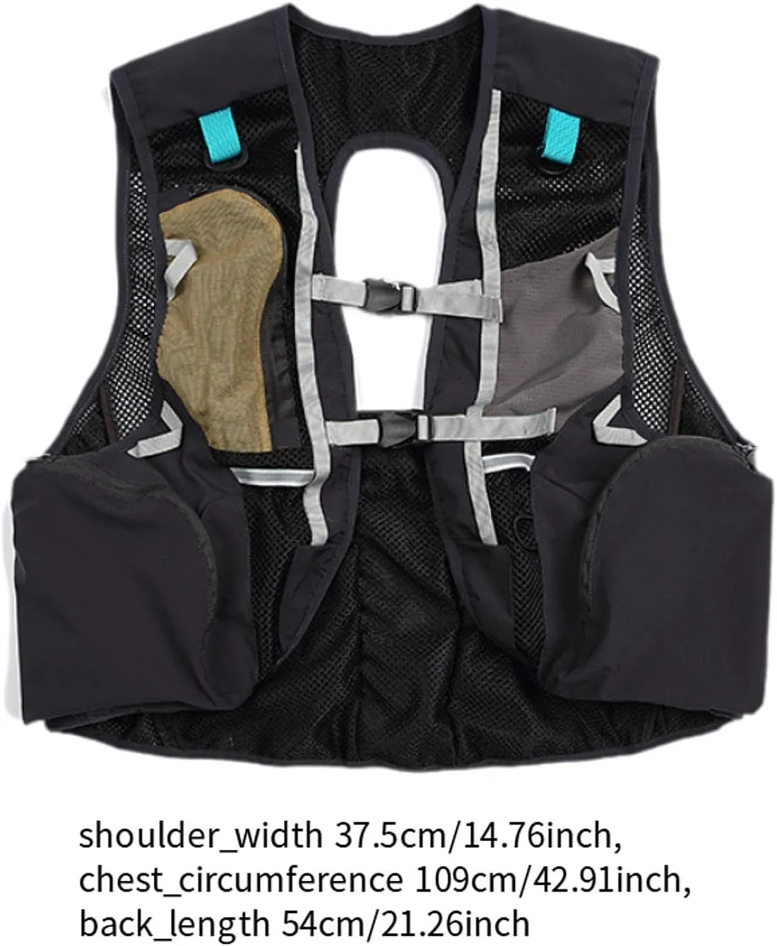 Hydration Vest for Men Women Lightweight,with Multiple Pockets,Water Backpack Hydration Vest for Jogging Race Trail Cycling