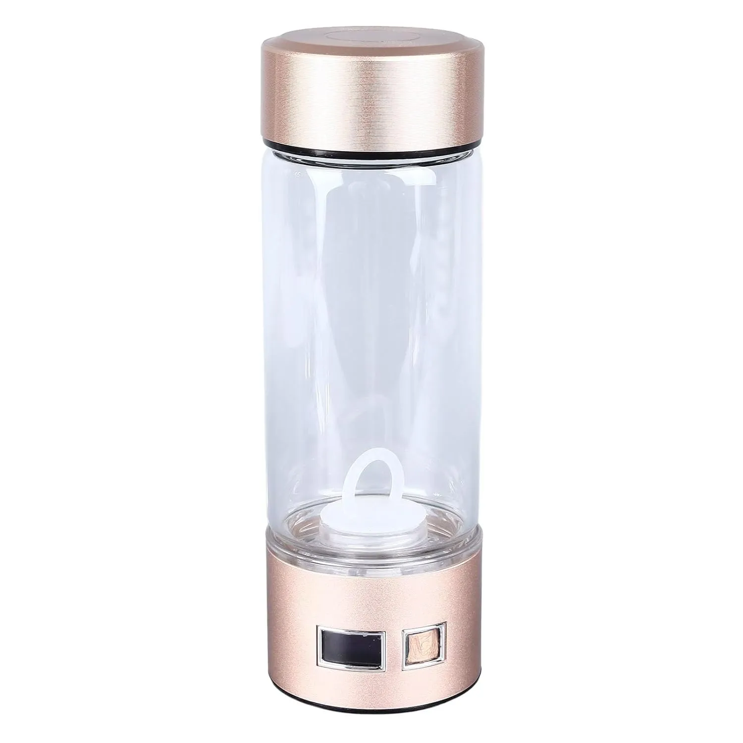 Hydrogen Water Bottle 420ml 1200ppb Portable USB Rechargeable Hydrogen Rich Water Cup for Health