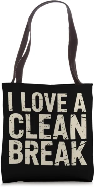 I Love a Clean Break Snooker Tote Bag