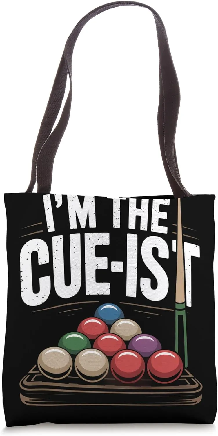 I’m the Cue-ist Snooker Tote Bag