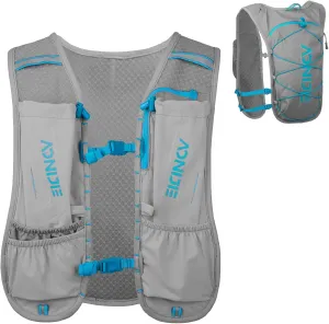 JEELAD Running Hydration Vest Trail Running Backpack BPA-Free Leak-Proof Running Water Bottles for Marathon Biking Hiking Cycling Outdoor