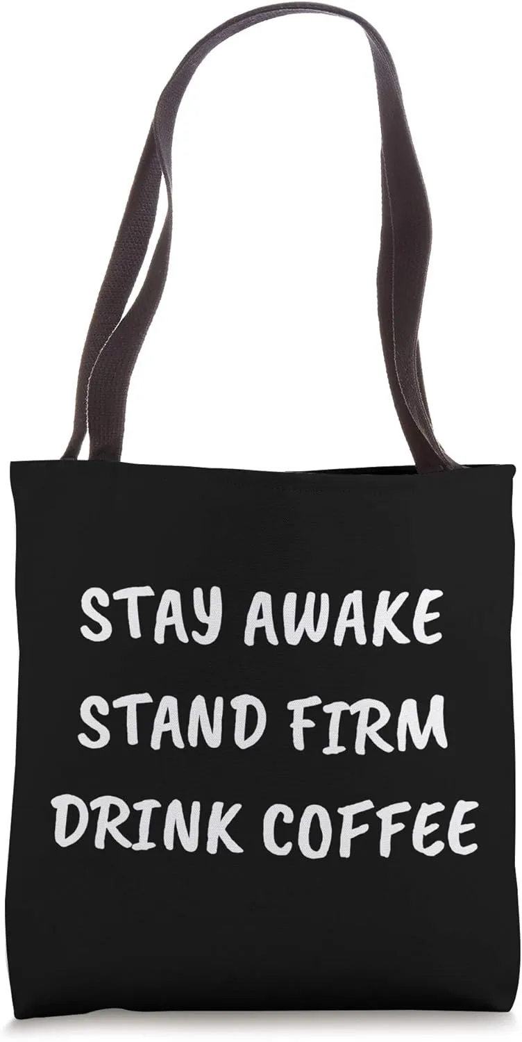 Jehovah's Witness Bag Stay Awake Stand Firm JW ORG JW Gift Tote Bag
