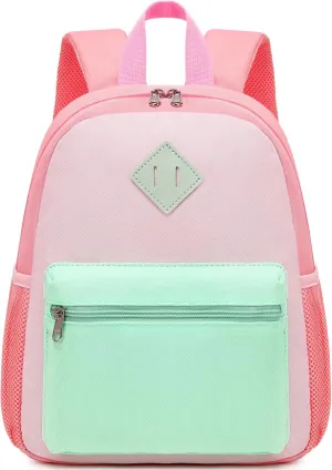JIANYA Toddler Backpack for Little Girls and Boys Mini Backpack for Kids Preschool Back Packs with Chest Strap
