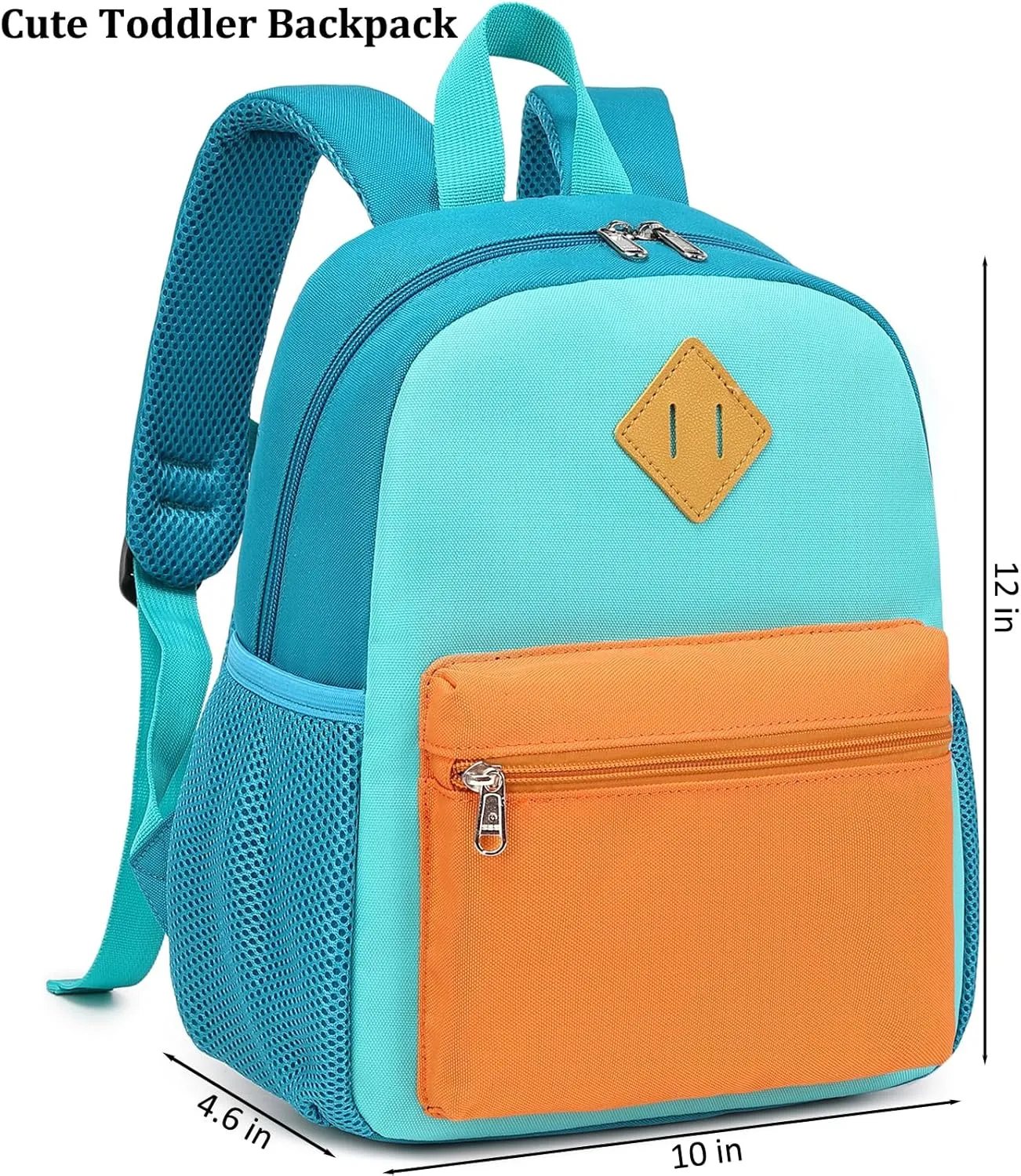 JIANYA Toddler Backpack for Little Girls and Boys Mini Backpack for Kids Preschool Back Packs with Chest Strap