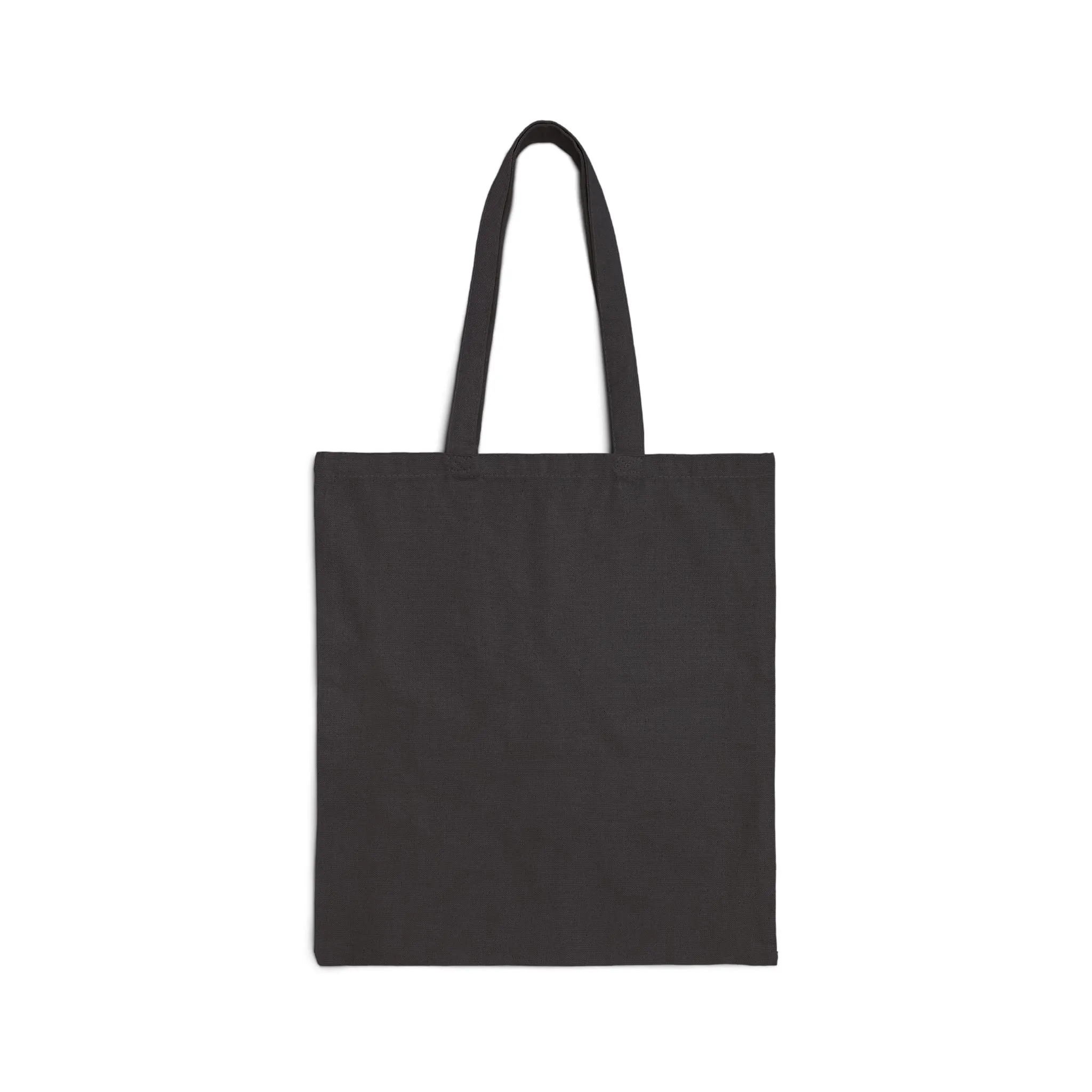 Joyful Empowerment Cotton Canvas Tote Bag - Sustainable Style for Everyday Adventures