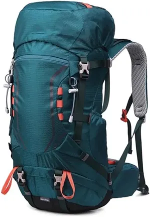 JSEIAJB 40 Liters Mountaineer Backpack Large Capacity Hiking Camping Daypack Molle Trekking Bag For Climbing Sports Outdoor