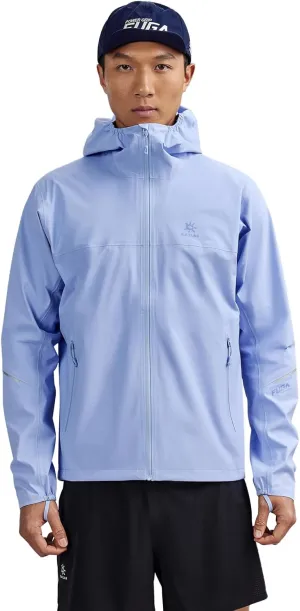 KAILAS Men's Running Jacket Lightweight Windrunner Hooded Track Jacket Packable Outdoor Windproof Rain Shell Athletic