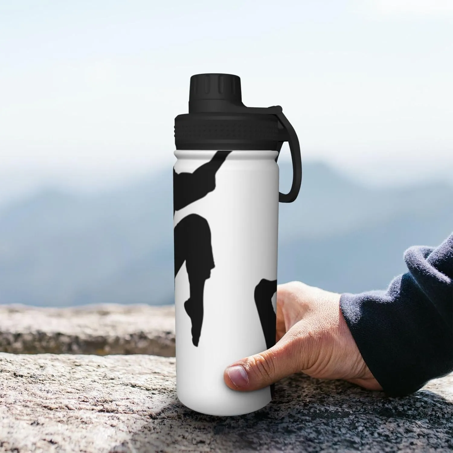 Karate Men 18oz Sports Insulated Bottle For Outdoor Activities,Your Ideal Companion Staying Hydrated
