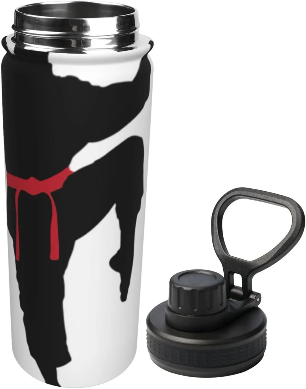 Karate Men 18oz Sports Insulated Bottle For Outdoor Activities,Your Ideal Companion Staying Hydrated