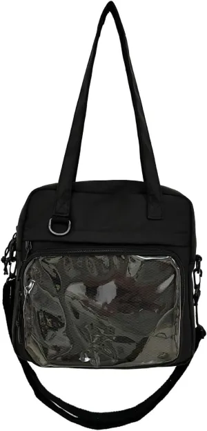 Kawaii Crossbody Shoulder Bags for Women Ita Messenger Bag Cute Transparent Ita Bag Sling Bag Japanese Anime Style Clear Bags