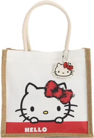 Kawaii Reusable Bag Kitty Handbag Cute Phone Purse Wallet Melody Makeup Tote Bag Gift for Women Girls