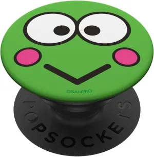 Keroppi Open Face PopSockets Stand for Smartphones and Tablets PopSockets Adhesive PopGrip