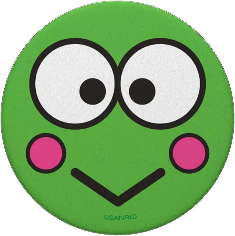 Keroppi Open Face PopSockets Stand for Smartphones and Tablets PopSockets Adhesive PopGrip