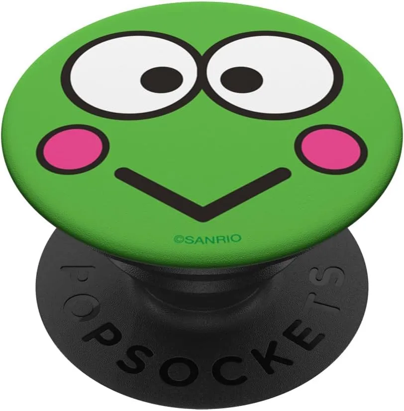 Keroppi Open Face PopSockets Stand for Smartphones and Tablets PopSockets Adhesive PopGrip