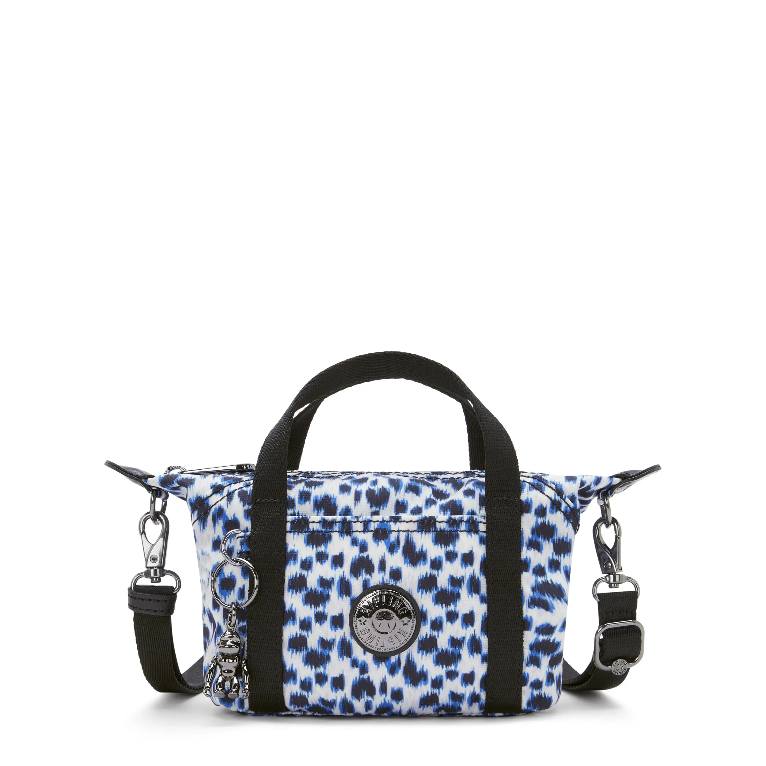 KIPLING-Art Compact-Small Crossbody Bag With Removable Strap-Curious Leopard-I7492-1HZ